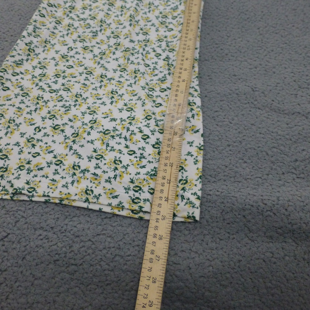 WAYF Jumpsuit Womens Medium Floral Smocked Square Neck Wide Leg - Picture 11 of 13